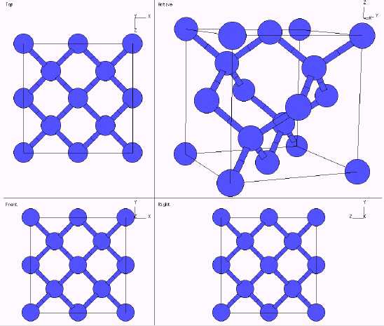 diamond atomic structure